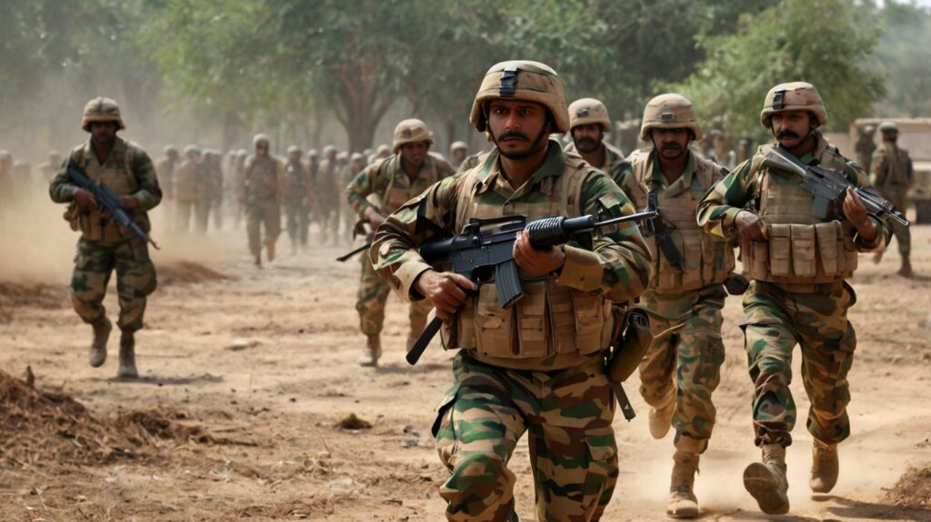 Indian Army Exercise 