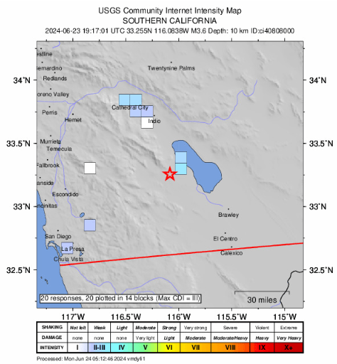 Salton City earthquake