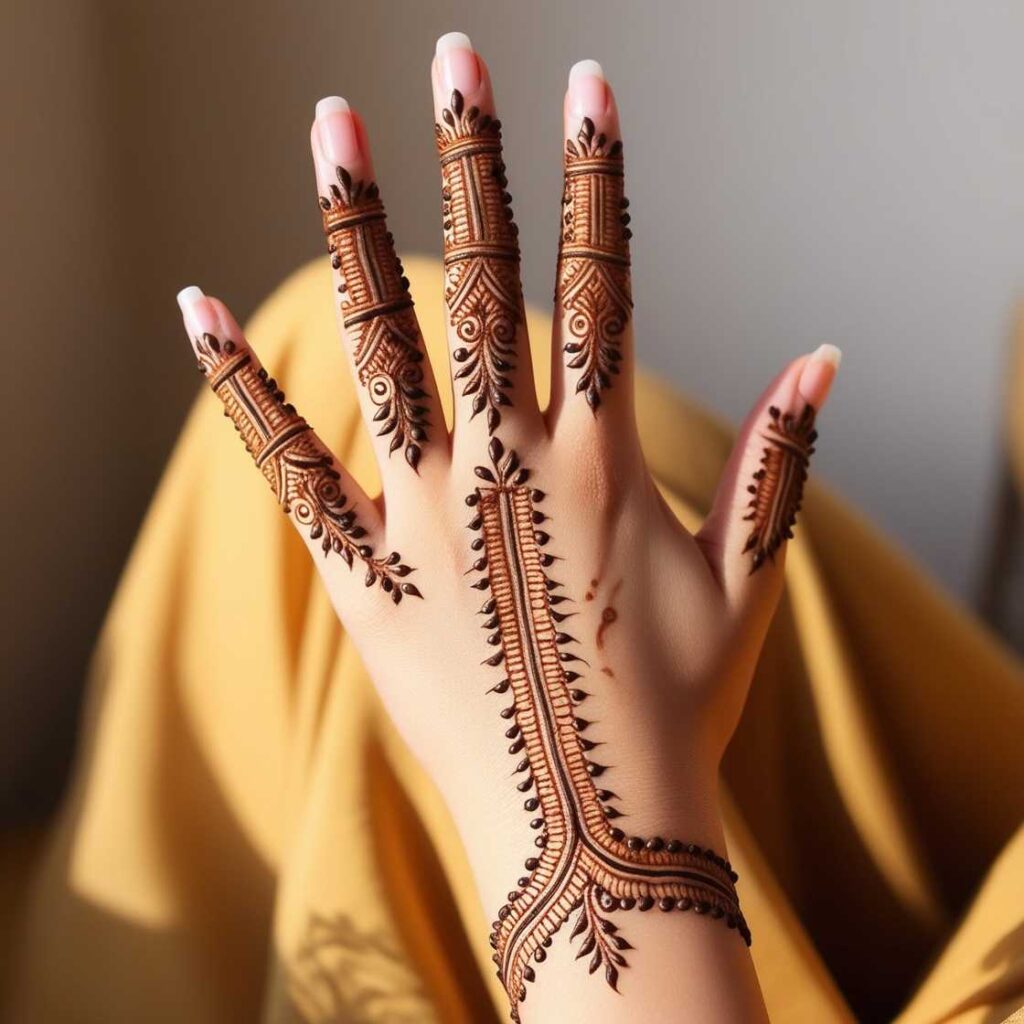 Teej Mehndi Design