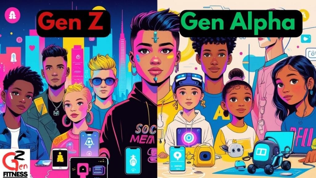 Gen Z and Gen Alpha